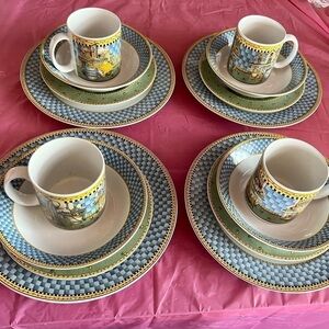 🌺 DEBRA MUMM GARDEN DISHES